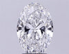 4.03ct Oval Lab Grown Diamond (Colour D, Clarity VVS2, IGI Certified)