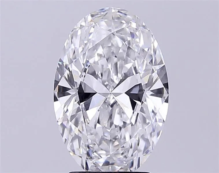 4.03ct Oval Lab Grown Diamond (Colour D, Clarity VVS2, IGI Certified)