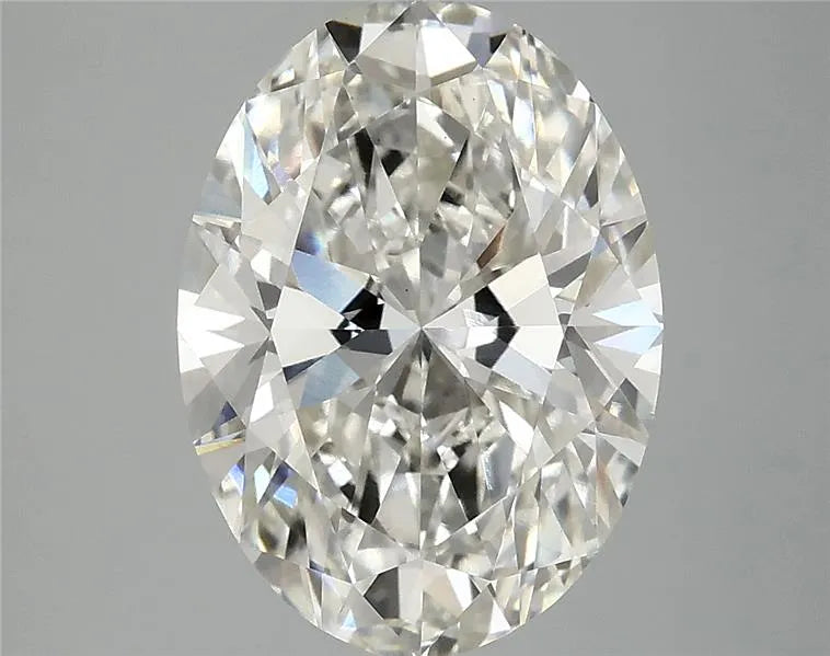 4.07ct Oval Lab Grown Diamond (Colour H, Clarity VVS2, IGI Certified)