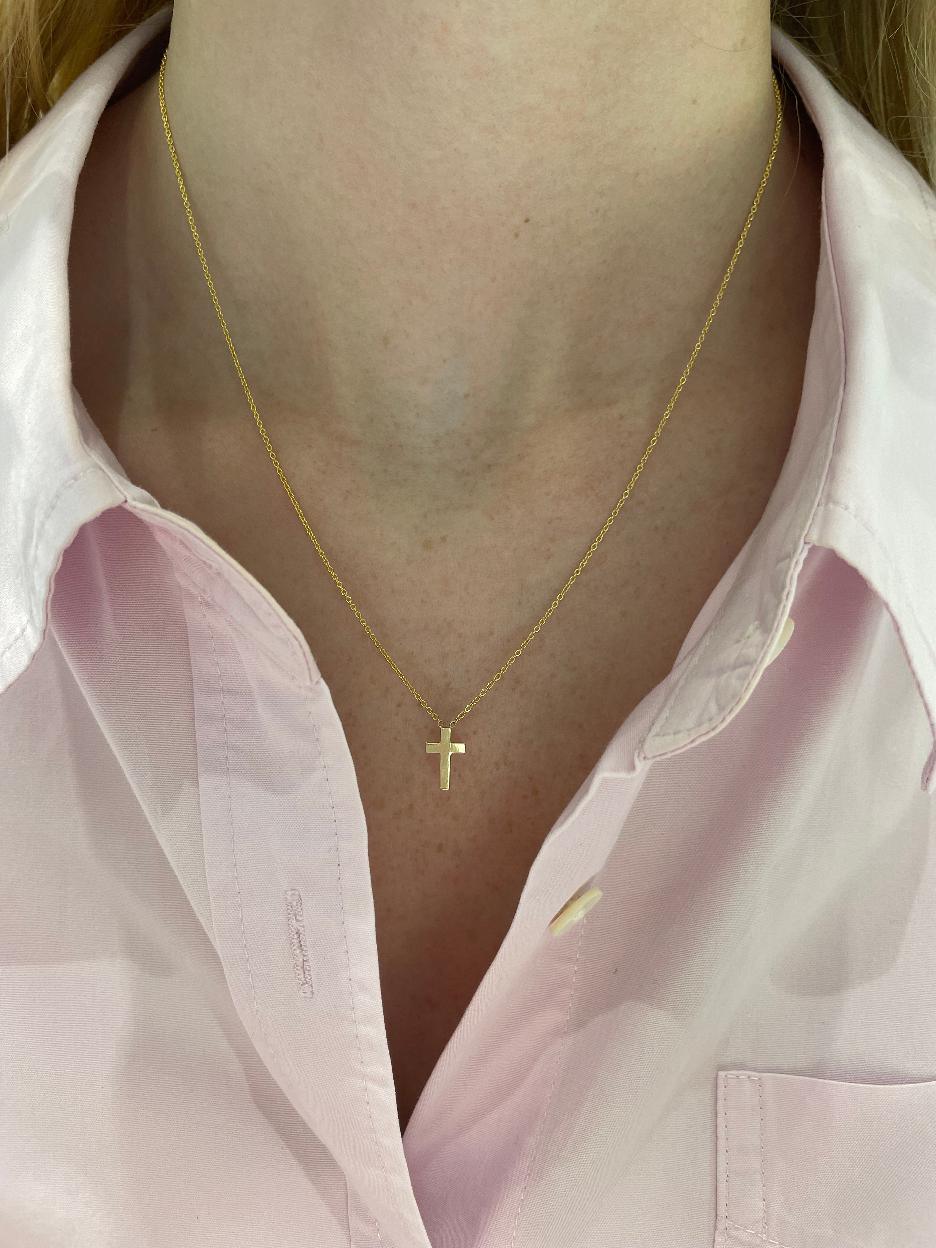 Mini Cross Necklace