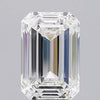5.80ct Emerald Lab Grown Diamond (Colour G, Clarity VVS2, IGI Certified)