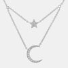Collier Étoilé double Rang en Diamant