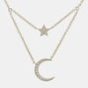 Collier Étoilé double Rang en Diamant