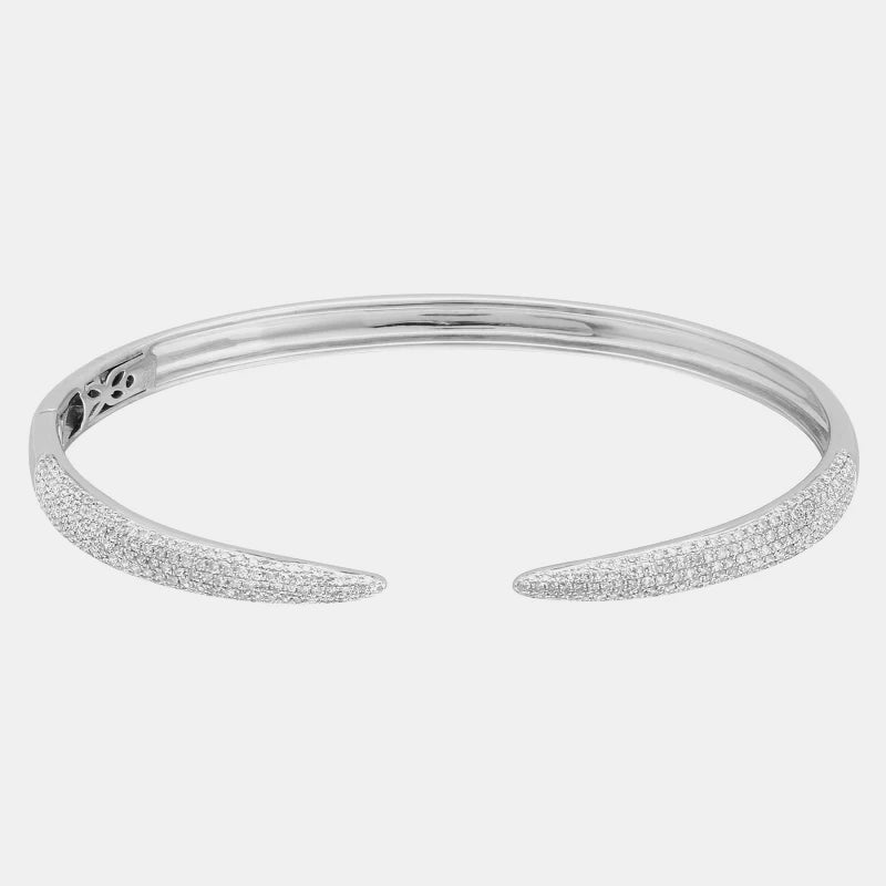 Anneau à Oreilles avec Griffe en Diamant