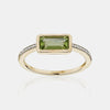 Bague Baguette de Pierres Précieuses