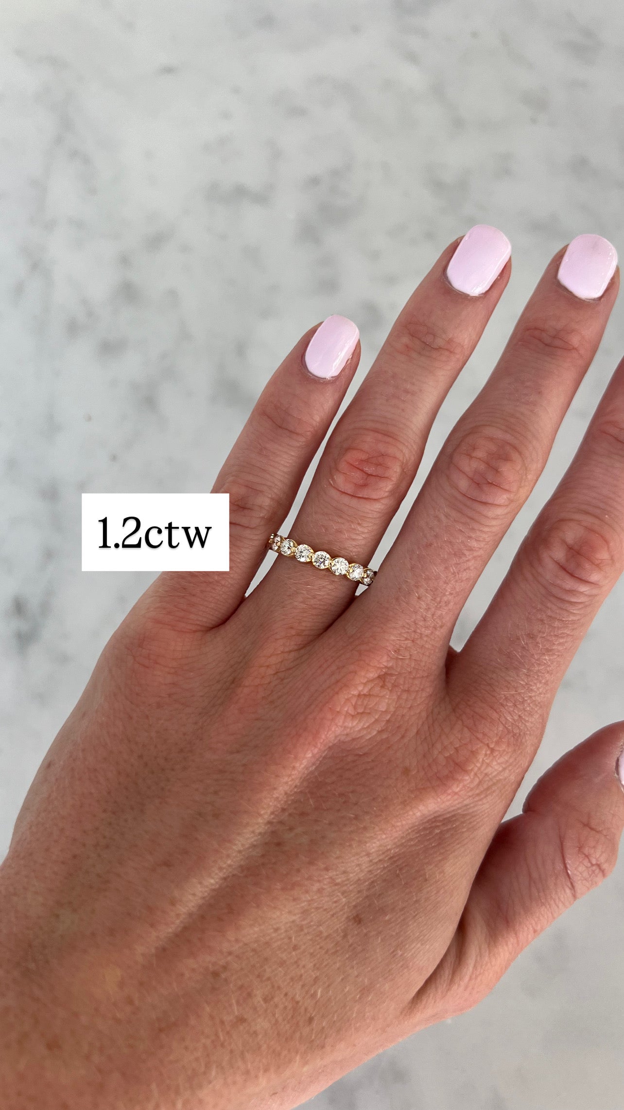 Bague de Diamant Graduée 