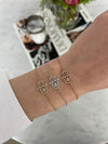Bracelet Khamsa en Diamant