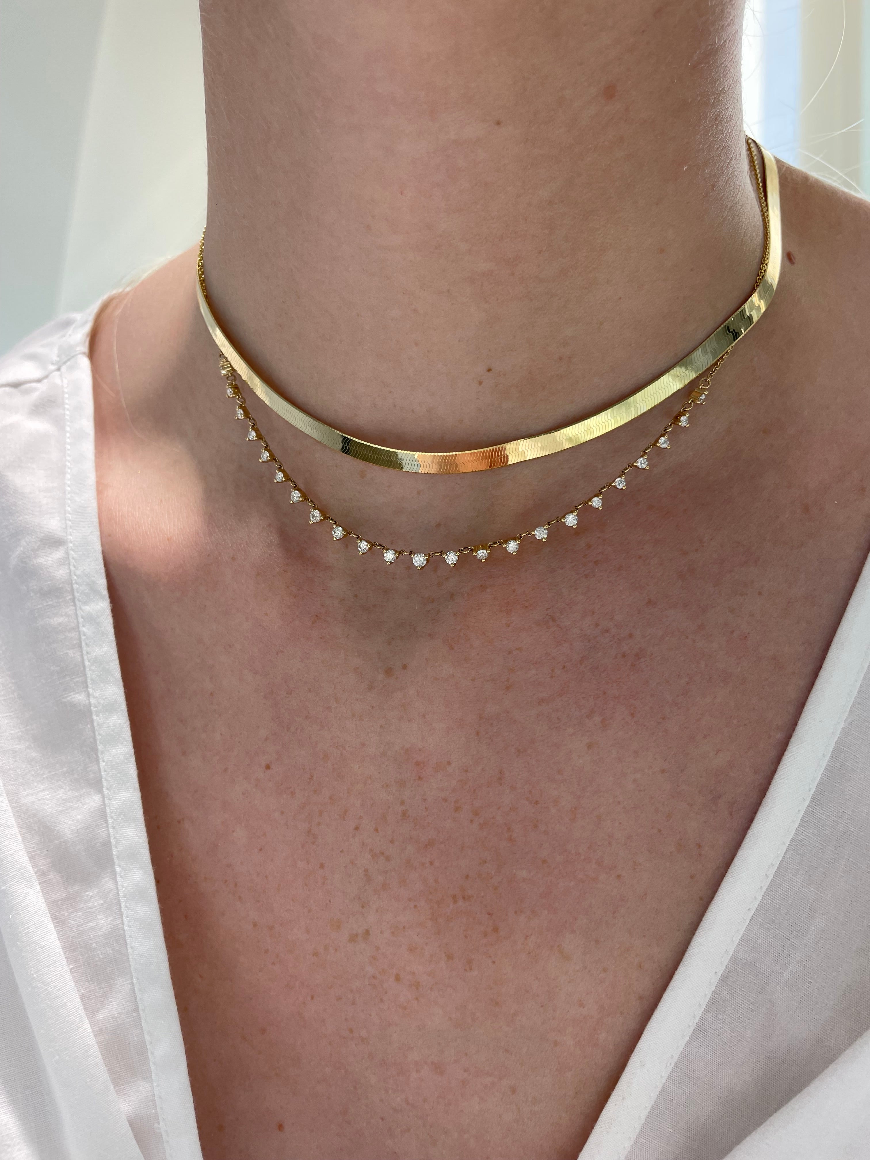 Graduated Diamond Necklace