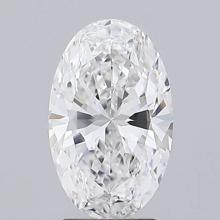 2.22ct Oval Lab Grown Diamond (Colour E, Clarity VVS2, IGI Certified)