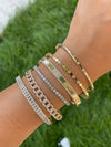 Bracelet à incrustation de diamants