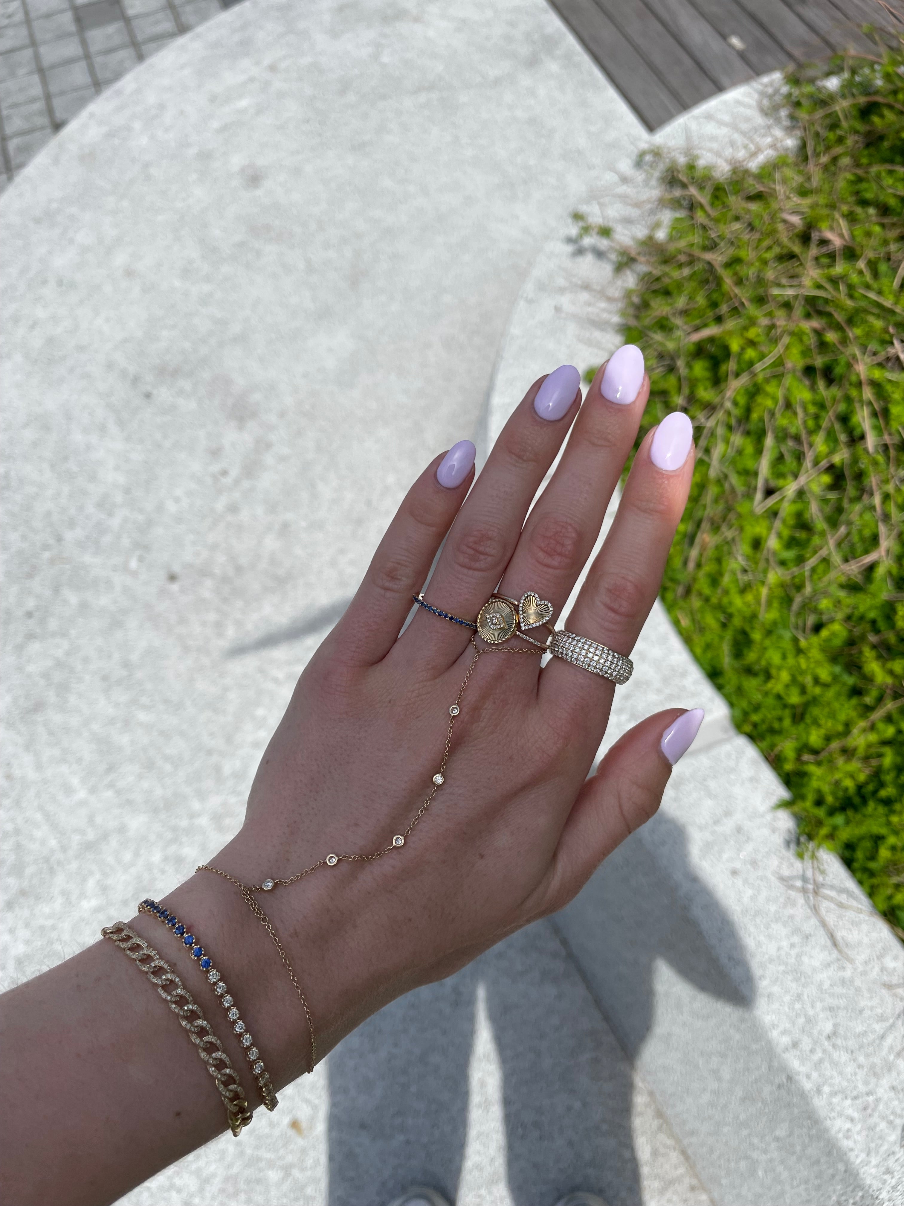 Diamond by the Yard Hand Chain