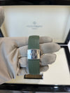 Patek Auqanaut White gold and Green Dial and Strap 42 mm 2021/5168G-010