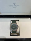 Patek Auqanaut White gold and Green Dial and Strap 42 mm 2021/5168G-010