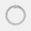 Miami Cuban Link Bracelet with Diamonds