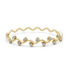 The Diamond Wavy Bangle