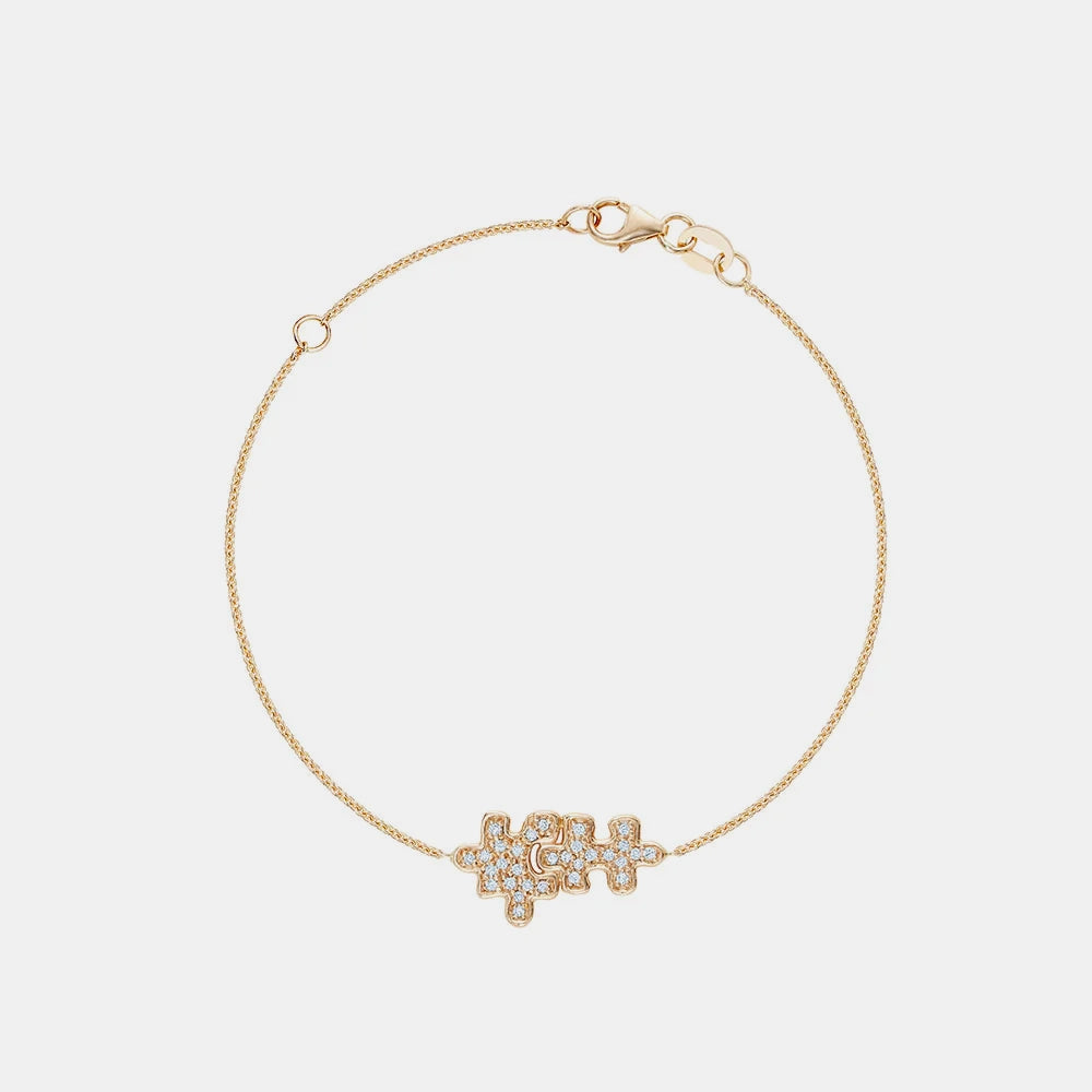 Bracelet Puzzle en Diamant