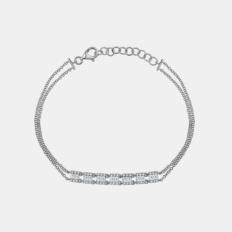 Diamond Baguette Bracelet