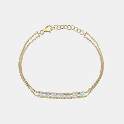 Diamond Baguette Bracelet
