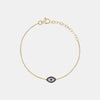 Bracelet Mauvais Oeil en Diamant