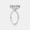 4.00ct Radiant Cut Lab Engagement Ring