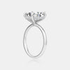 3.00ct Radiant Cut Lab Engagement Ring