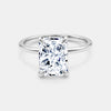 3.00ct Radiant Cut Lab Engagement Ring
