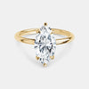 2.50ct Marquise Cut Lab Engagement Ring