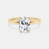 2.00ct Elongated Cushion Cut Lab Engagement Ring