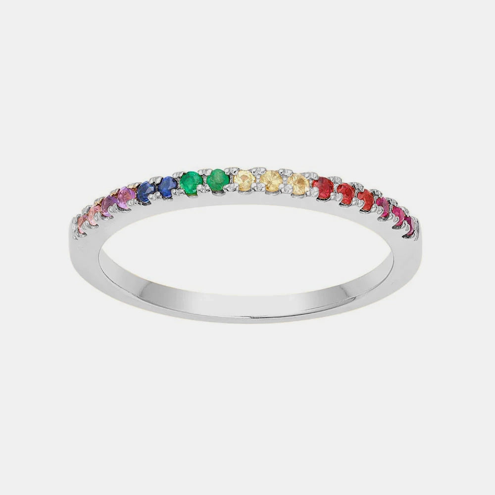 Stackable Rainbow Ring