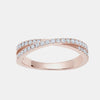 Bague en Diamant Croiser