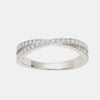 Bague en Diamant Croiser