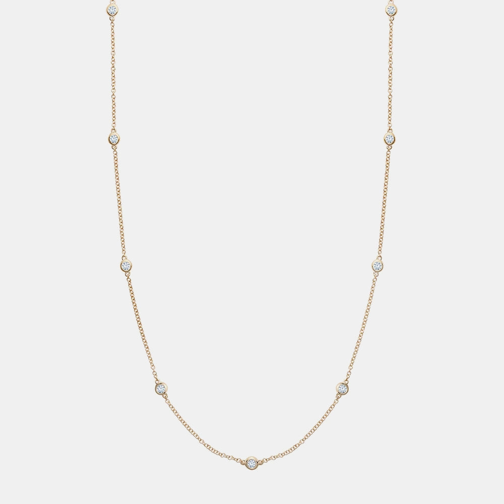 Diamond By The Yard Necklace