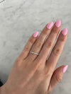 1.8mm Semi Pavé Ring