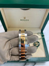 Sky-dweller Two Tone Yellow gold Fluted bezel and White stick dial on Oyster bracelet 42mm 326933/2021