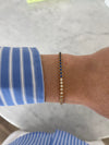 Bracelet demi-saphir bleu et demi-digitale