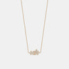 Collier Puzzle  Entièrement Pavé