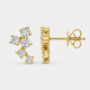 Diamond Constellation Stud Earrings