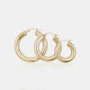 Boucles d'oreilles en tube 3.5MM