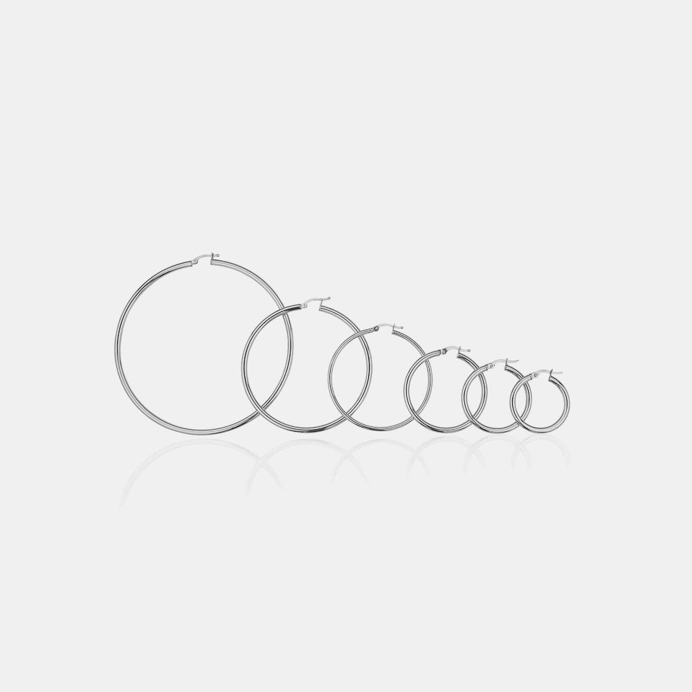 Classic 2.5mm Hoops
