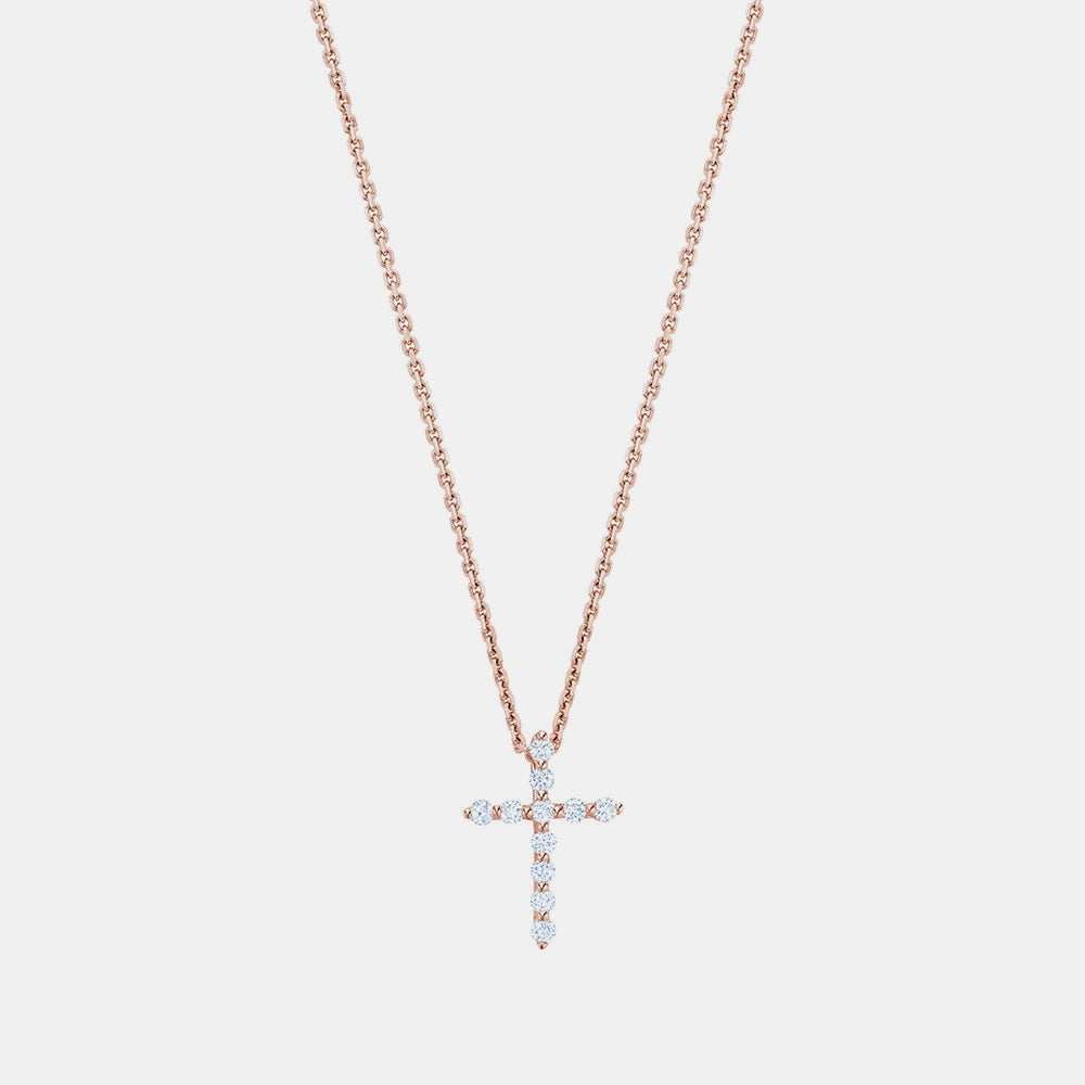 Diamond Cross Necklace
