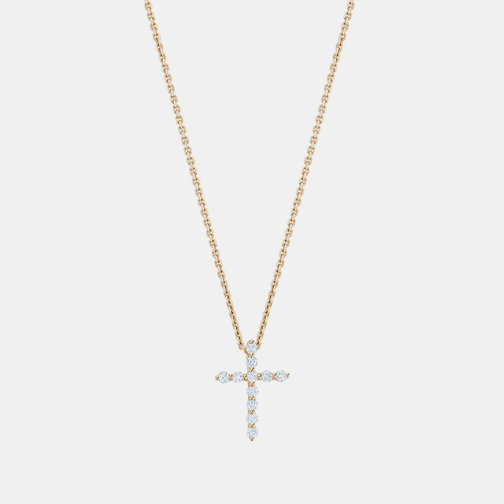 Collier de Croix en Diamant