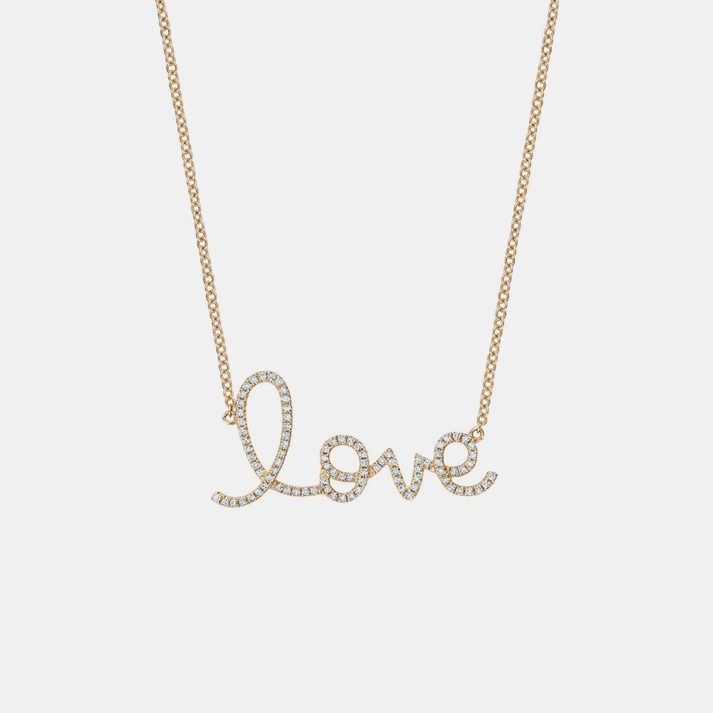 Diamond Love Necklace