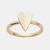 Bague de Coeur Allongé