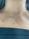 Mini Diamond Evil Eye Charm