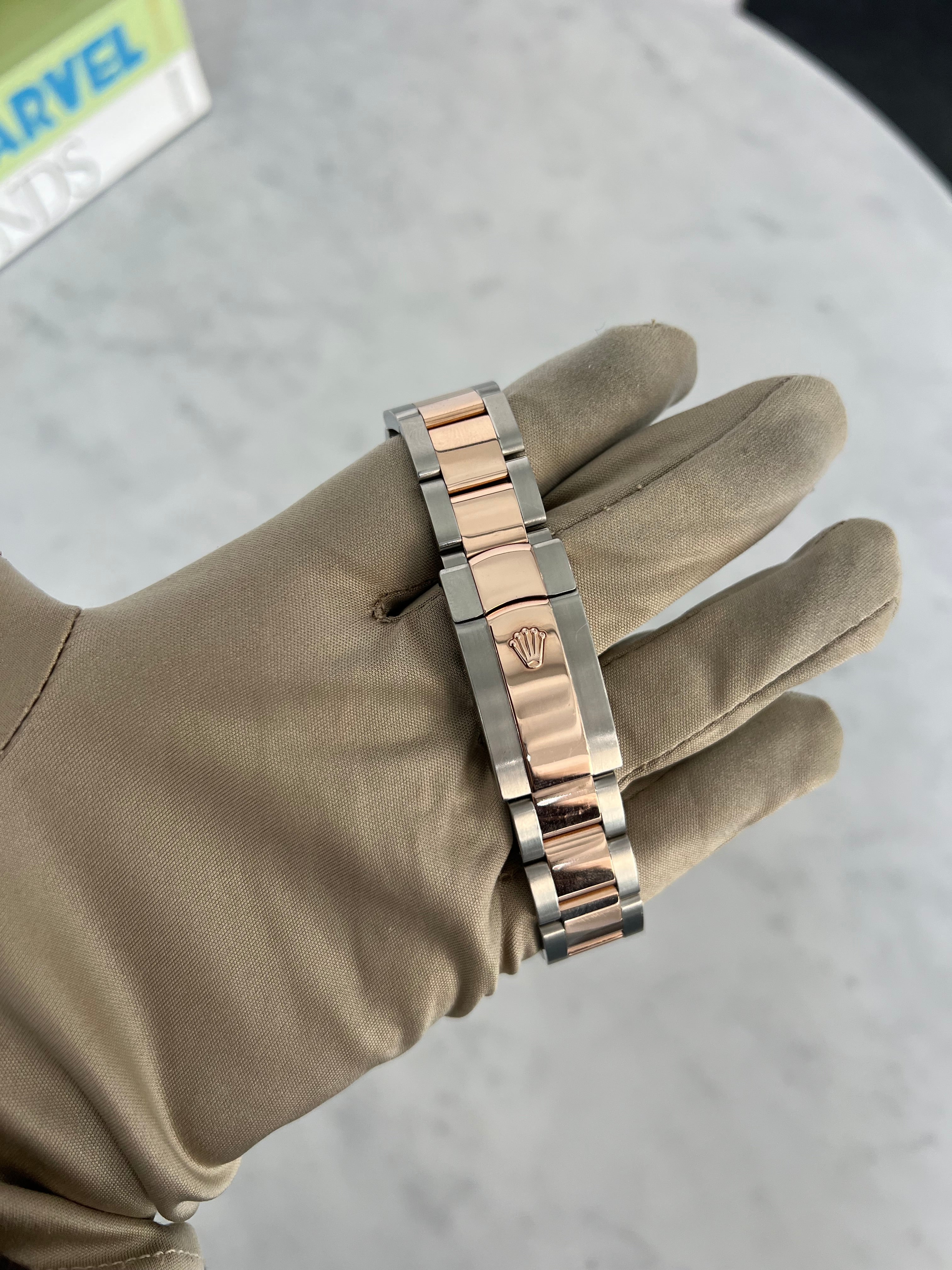 Rolex Datejust Two-Tone Rose Gold Chocolate Dial 41MM 126331/2018