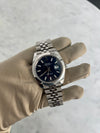 Rolex Datejust Blue Dial Smooth Bezel Jubilee Bracelet 41mm 126300/2025