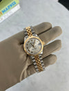 Rolex Datejust Two-Tone Yellow Gold Roman Numeral Silver Dial Fluted Bezel Jubilee Bracelet 31mm 278273/2025