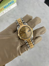 Rolex Datejust Two-Tone Yellow Champagne Dial Jubilee Bracelet 36mm 126233/2022