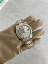 Rolex Datejust Stainless Steel Silver Dial Fluted Bezel Oyster Bracelet 41mm 126334/2025