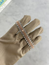 Rolex Datejust Two-Tone Rose Gold MOP Diamond Dial Fluted Bezel Jubilee Bracelet 28mm 279171/2022